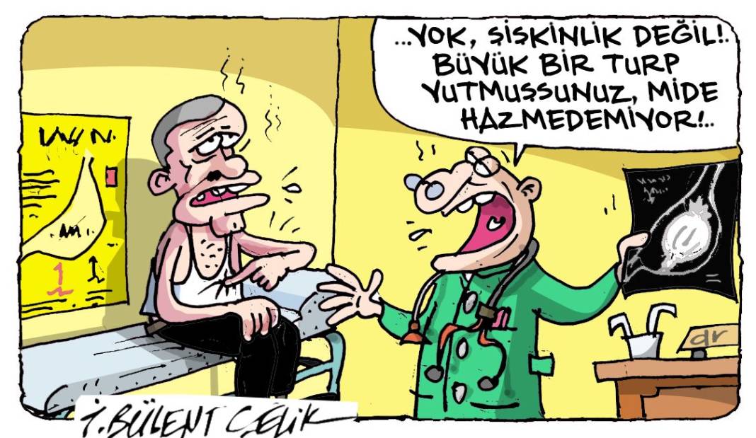 İ. Bülent Çelik çizdi... 1